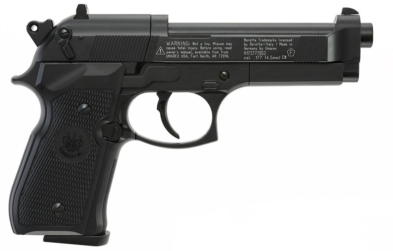 Beretta M92FS CO2 .177 Cal Air Pistol, Black